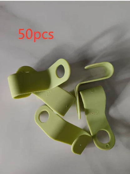 Plastic closet stack hanger rack with 6x2cm PP connectors for vertical garment stacking