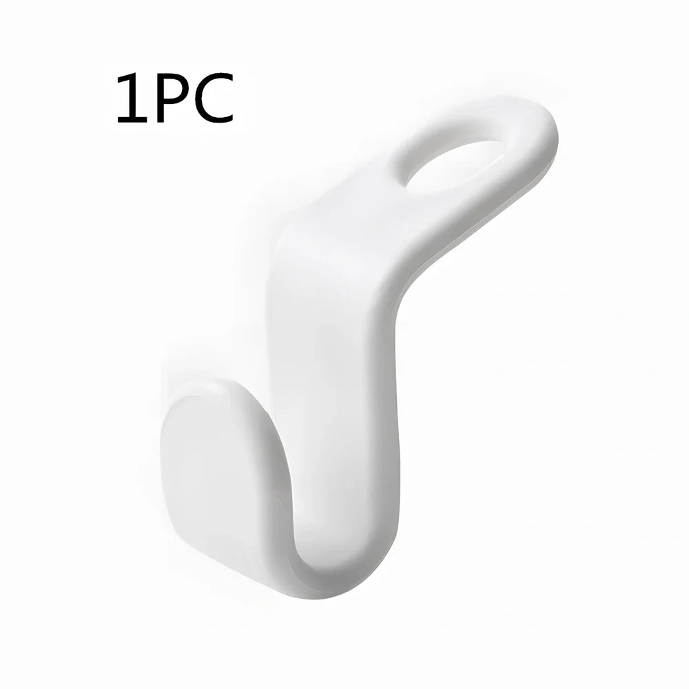 Plastic closet stack hanger rack with 6x2cm PP connectors for vertical garment stacking