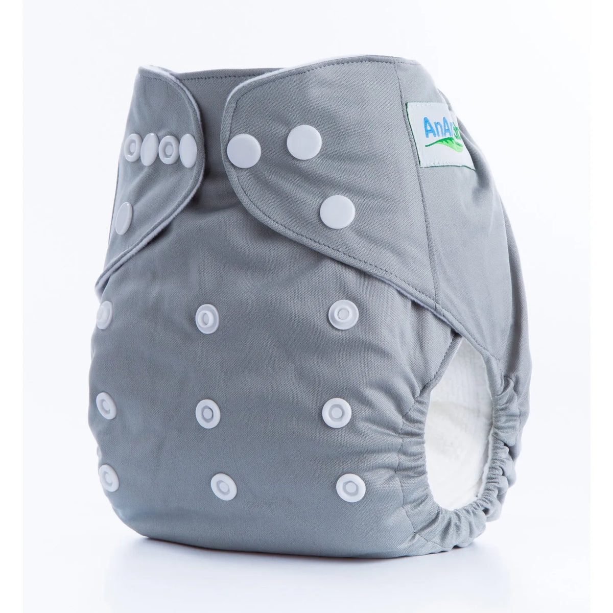 Solid colour leak-proof baby diaper pants with brushed cloth and bamboo charcoal lining, 36.5 x 32.5 cm
