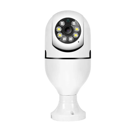 White home fashion light bulb surveillance camera for indoor outdoor monitoring