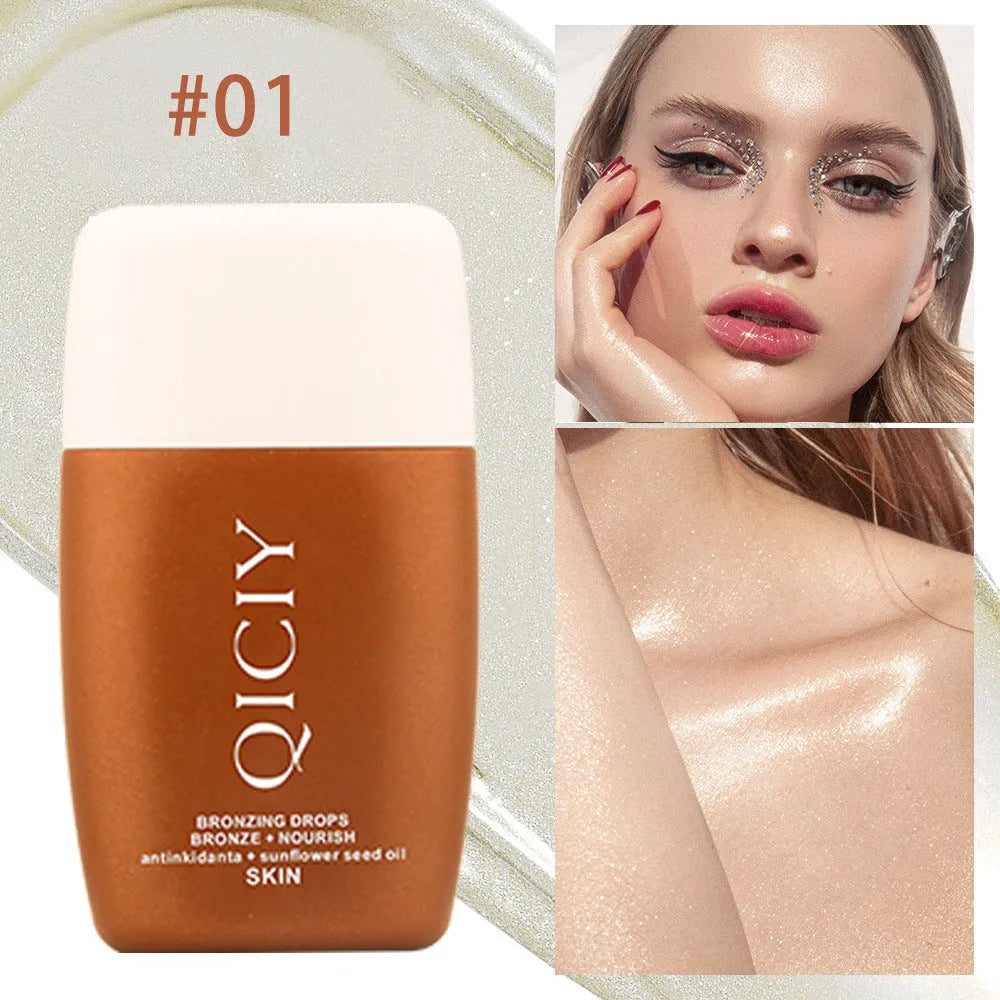 30ML face and body contour highlighting liquid in four shade options