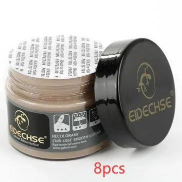 50ml leather repair cream colour restorer paste for car seats, sofas, shoes and wallets in multiple colours