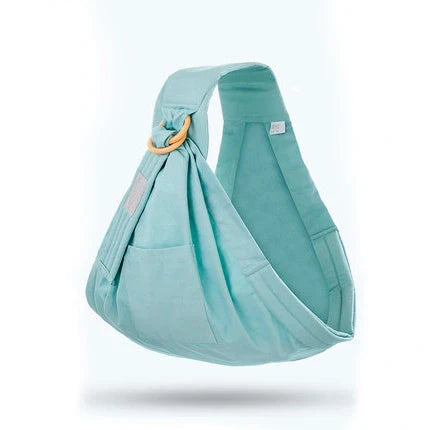 Adjustable baby wrap carrier sling in various colors for comfortable infant carrying