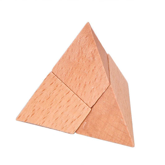 Wooden Kongming Lock Puzzle: A captivating toy that showcases the ingenious craftsmanship of ancient Chinese architecture