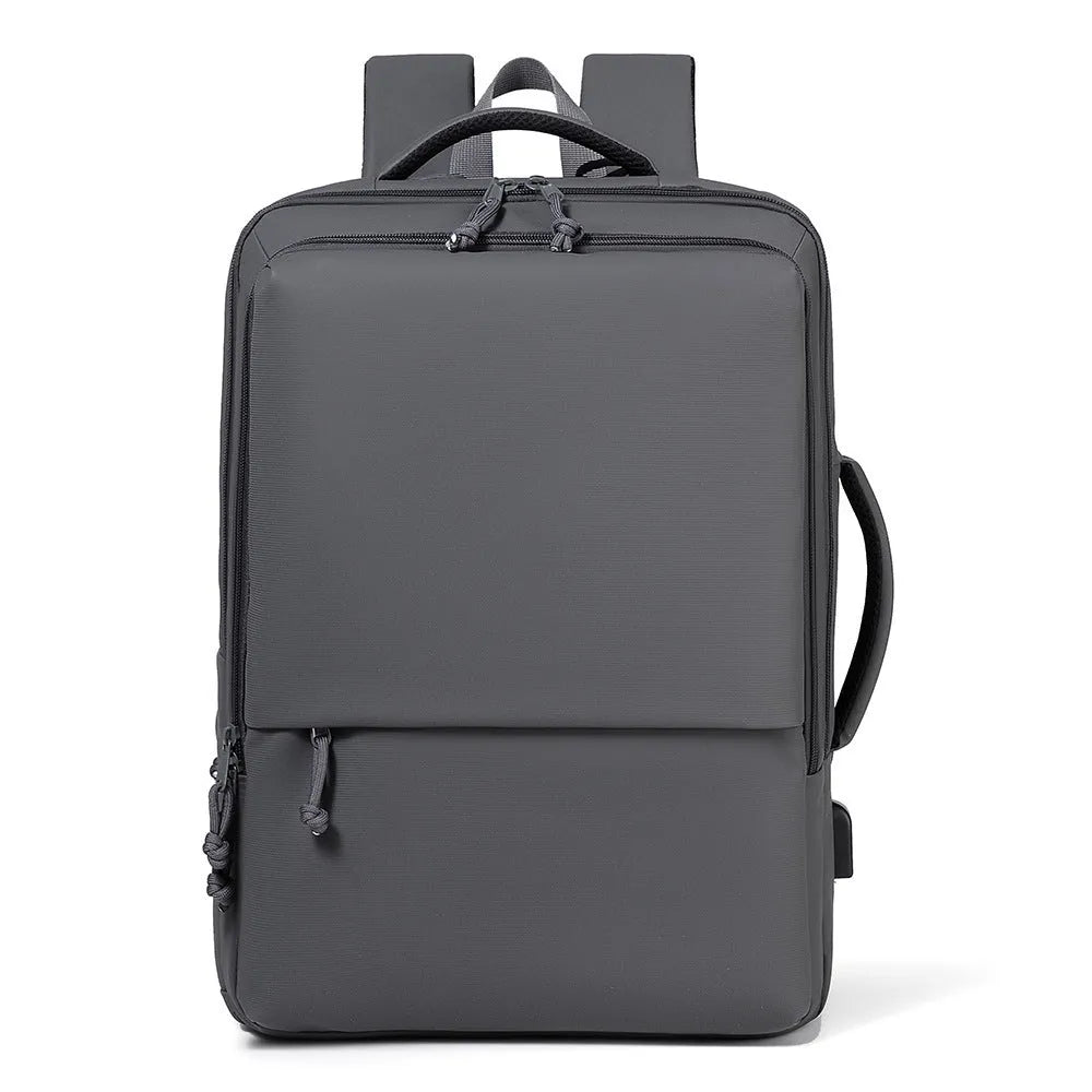 Waterproof oxford cloth commuter backpack in multiple colours with air pillow belt
