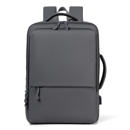 Waterproof oxford cloth commuter backpack in multiple colours with air pillow belt