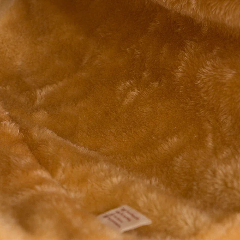 Adorable fruit-shaped cat hammock in various colours, providing a cosy and comfortable retreat for felines
