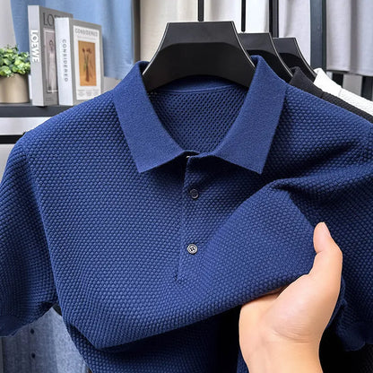 Loose fitting pure cotton short sleeve pullover in grey colour showing casual design
