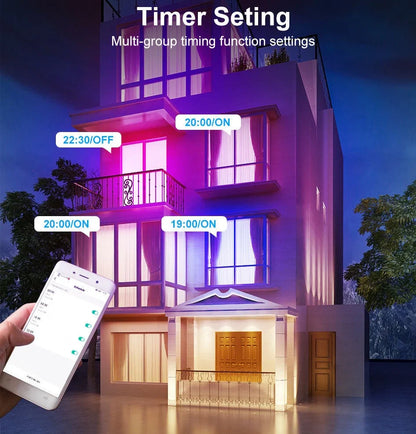 WiFi smart bulb with plastic-clad aluminium body measuring 60mm diameter