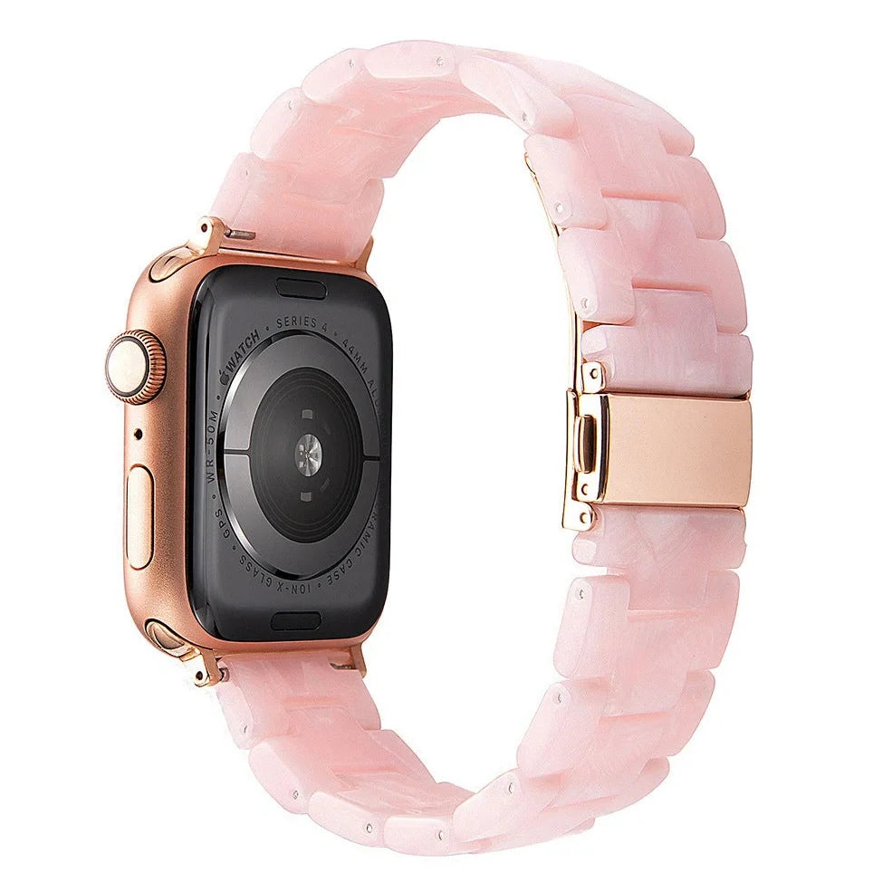 Apple Resin Slim Watch Band in multiple colours showing lightweight 35g construction and compatibility with Apple Watch
