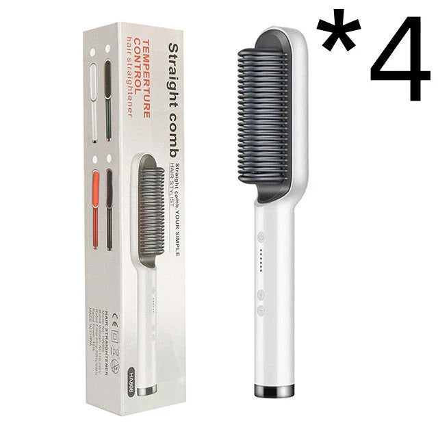 2-in-1 Hair Styler with Tourmaline Ceramic Heating, Intelligent Temperature Control, and Negative Ion Technology