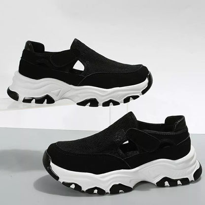 Women's Mesh Sport Shoes with Velcro fastening in various colours