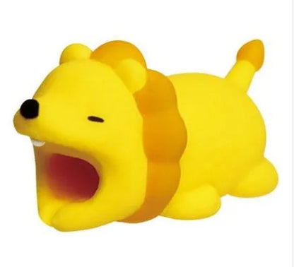 Animal-themed cable protector sleeve for Apple iPhone charging cables