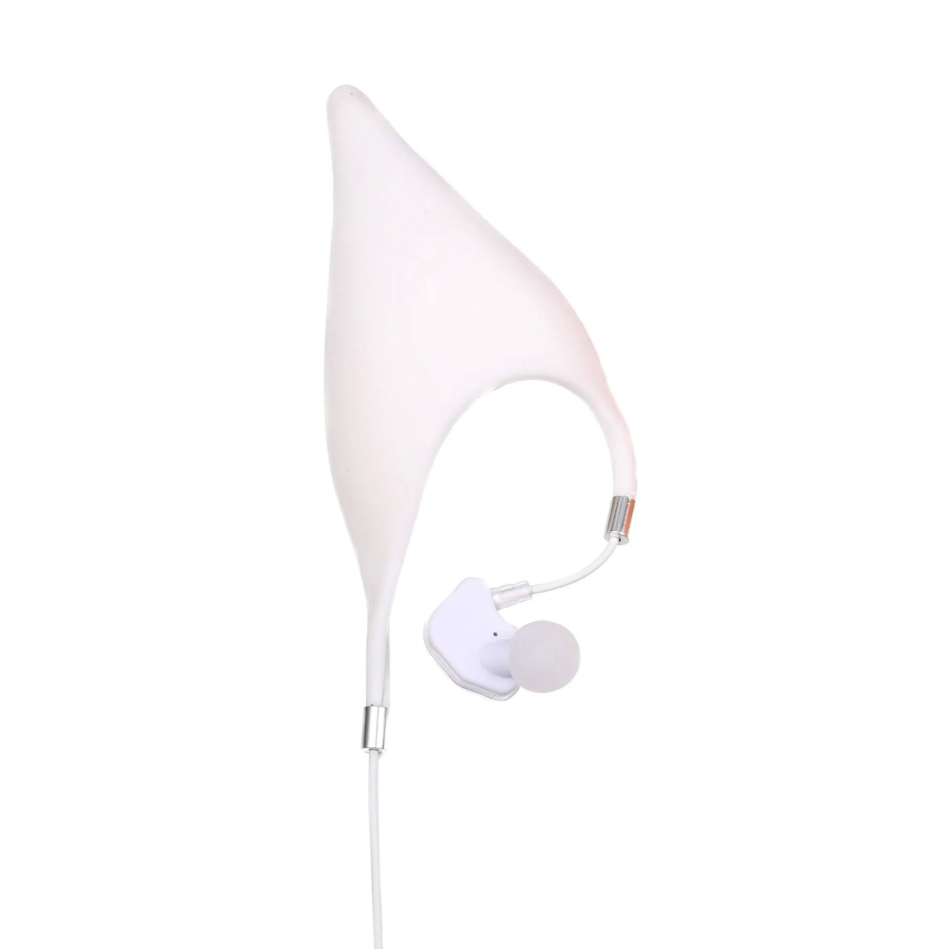 Cartoon elf ear wired headphones with 3.5mm audio plug and microphone for cosplay and gaming