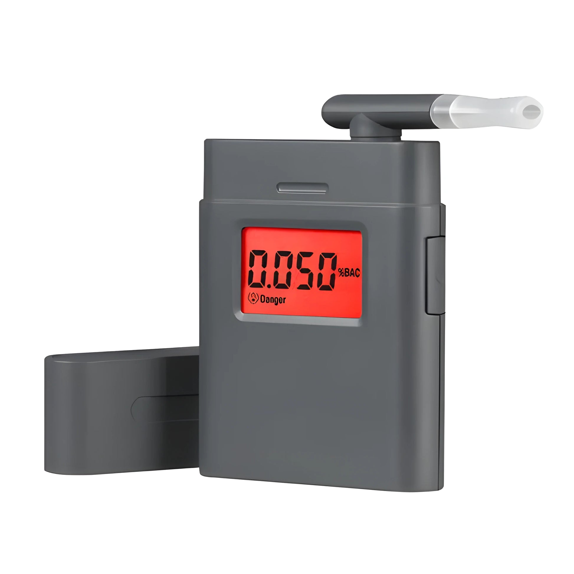 Black At-838 handheld personal alcohol breathalyser device.