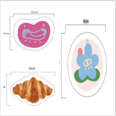 Bamboo fibre cartoon dish towel with high water absorption and cheerful designs