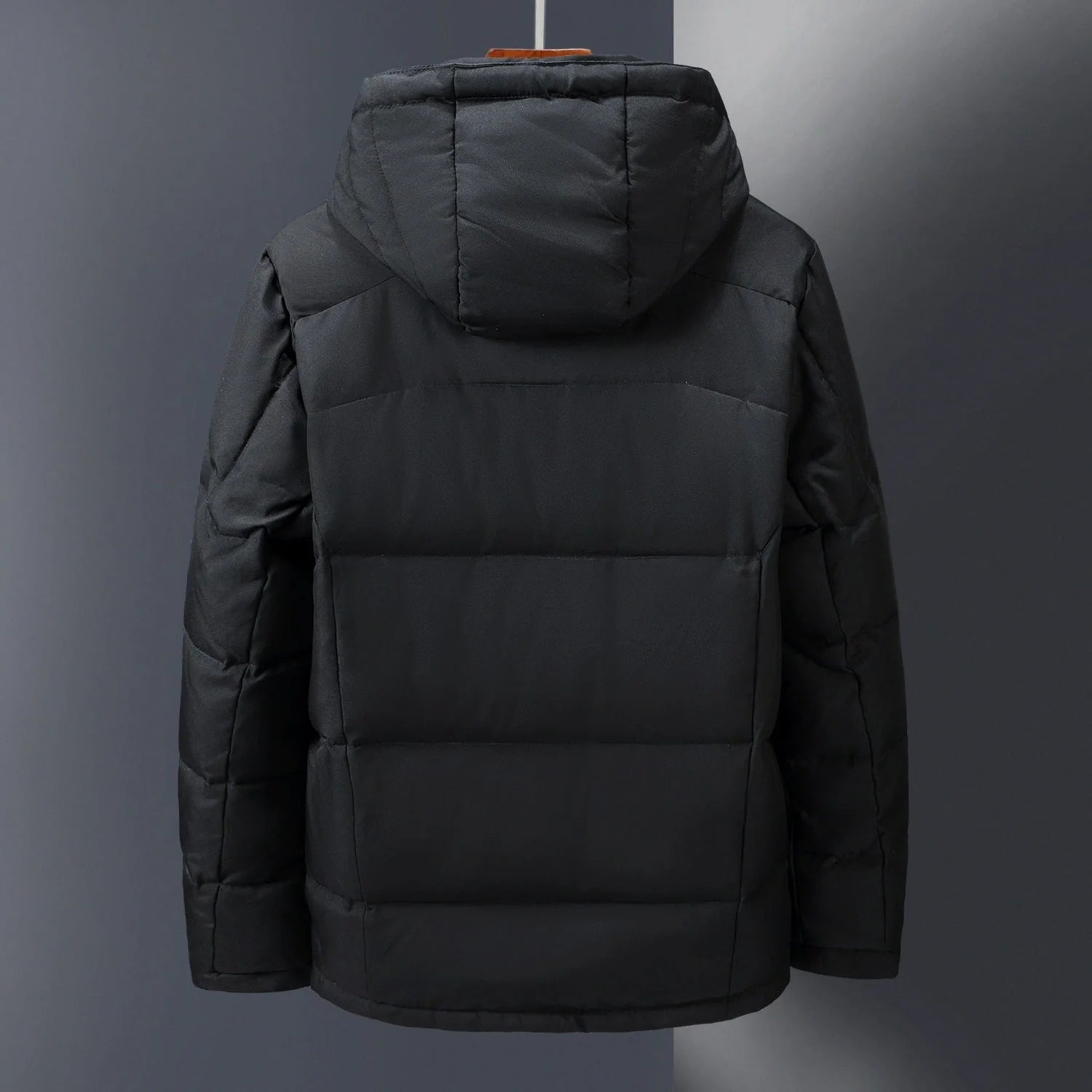 Men's windproof hooded jacket for outdoor sports, available in multiple colours