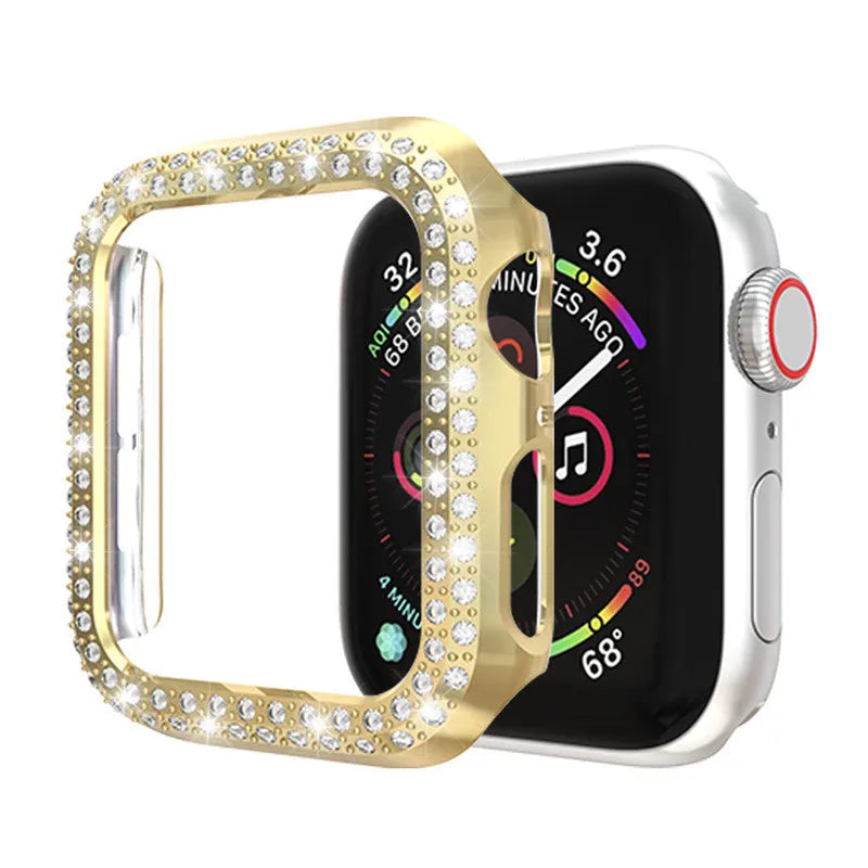 Hard polycarbonate protective case for Apple Watch in multiple colours and sizes