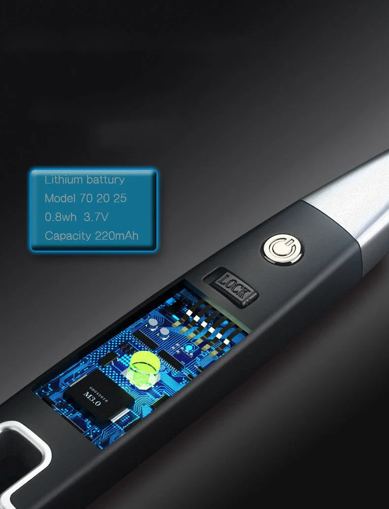 USB rechargeable plasma windproof lighter in various colours with bottle opener and keychain features