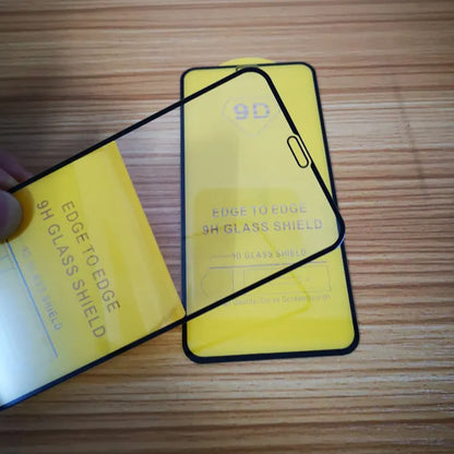 Black border tempered glass screen protector for Xiaomi 10lite, 11lite, and 11t Pro phones