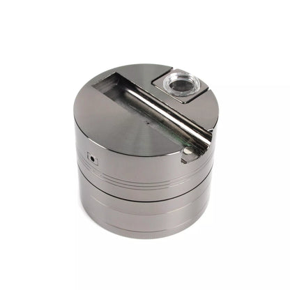 The Swifty Grinder - durable zinc alloy tobacco grinder with comfortable handle