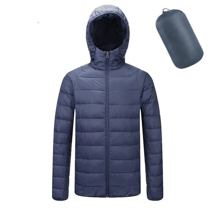 Cozy Men's Winter Hooded Jacket in a variety of stylish colors and styles