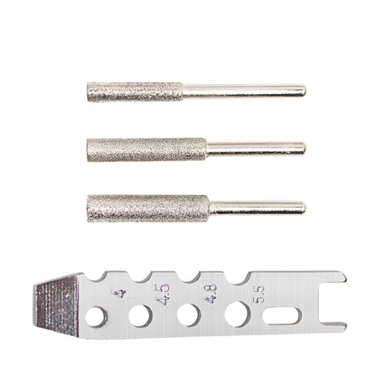 Hilda-001 grinding saw blade set measuring 70mm by 50mm for electric grinding chains
