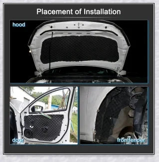 Sound Absorption Wave Cotton Whole Vehicle Lining - Premium Soundproofing and Heat Insulation for Vehicles and Homes
