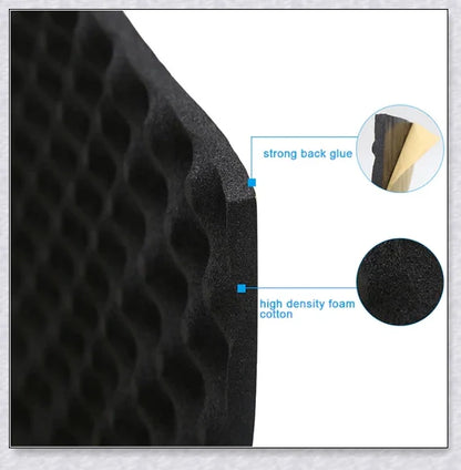 Sound Absorption Wave Cotton Whole Vehicle Lining - Premium Soundproofing and Heat Insulation for Vehicles and Homes