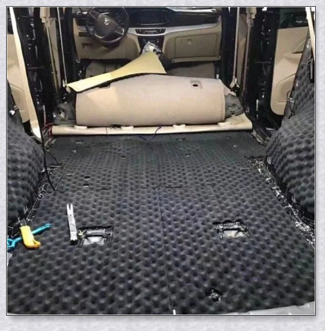 Sound Absorption Wave Cotton Whole Vehicle Lining - Premium Soundproofing and Heat Insulation for Vehicles and Homes