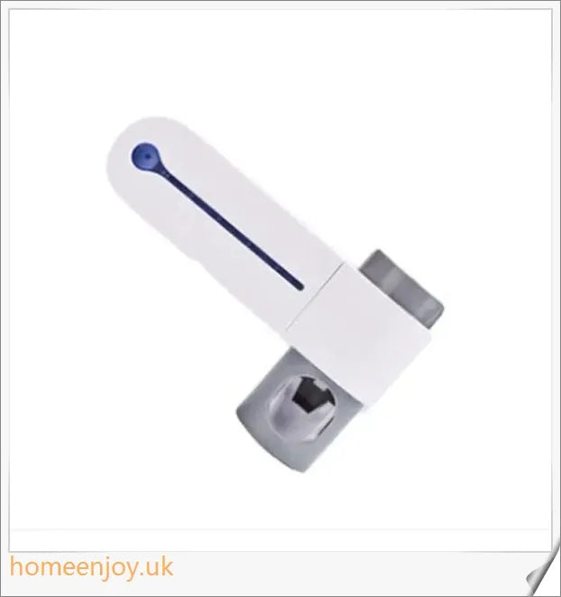 Premium 3-in-1 Toothbrush Holder with Automatic Toothpaste Dispenser and UV Steriliser for Bathroom Organisation