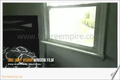 1 Way Vision Horizontal Blinds for exterior windows, featuring energy-saving properties and UV protection for a healthy living environment.