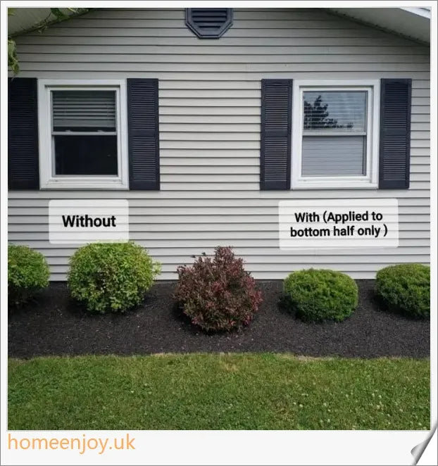 Homeenjoy UK 1 Way Vision Horizontal Blinds Applies To Exterior