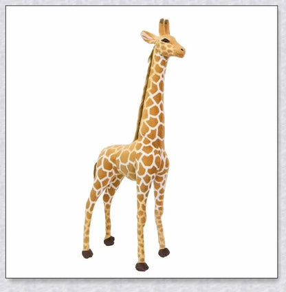 Huge soft and cuddly giraffe plush toy in various sizes for children's bedroom decor and playtime