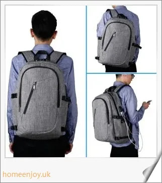 Premium Business Computer Backpack with Padded Laptop Compartment, Multiple Pockets, and Ergonomic Design