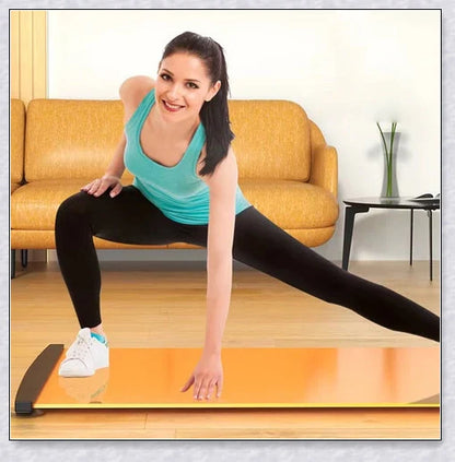 Skating Mat Skateboard Speed Skating Training Fitness Aids - Premium training platform for serious skaters to improve skills and fitness at home