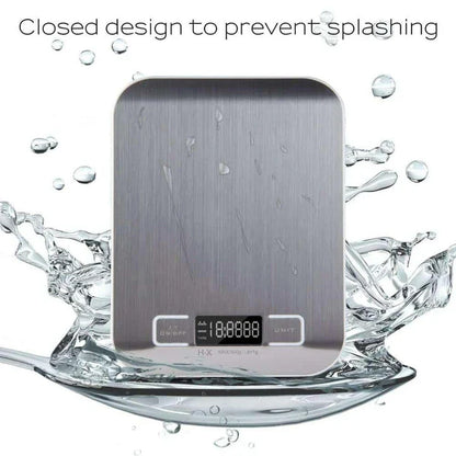 Multifunction Digital Kitchen Scale with LCD Display for Precise Cooking and Baking Measurements