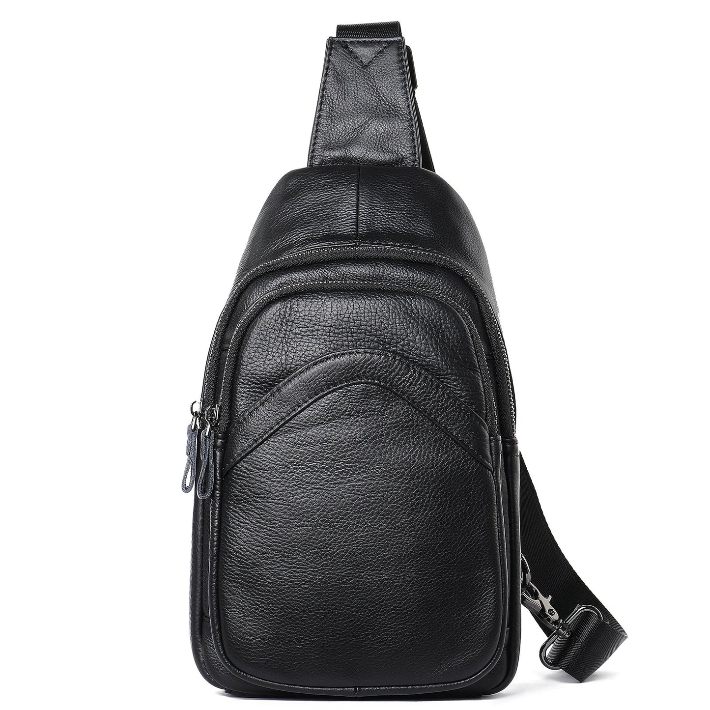 Durable leather messenger bag with adjustable shoulder strap and spacious main compartment for secure storage and organisation