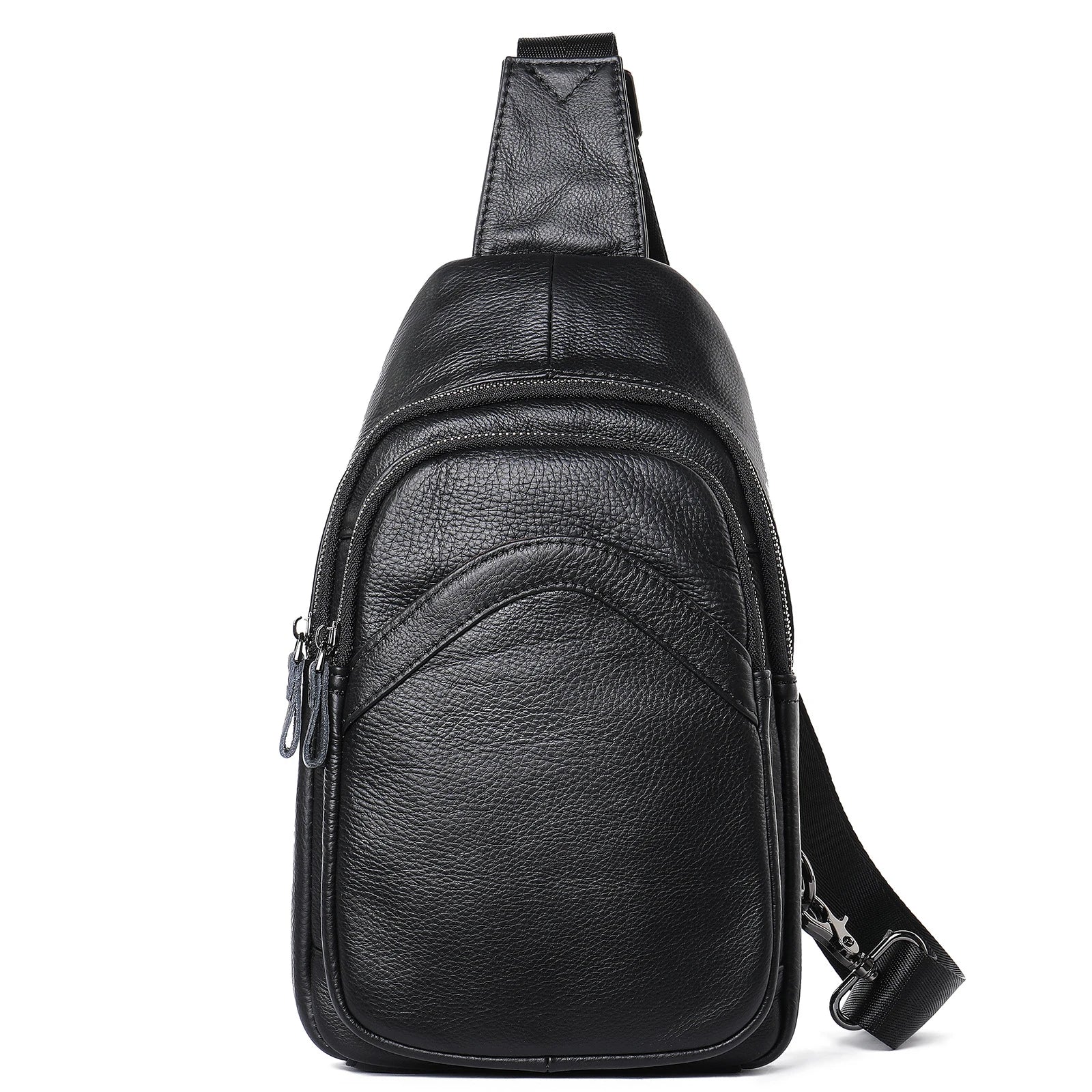 Durable leather messenger bag with adjustable shoulder strap and spacious main compartment for secure storage and organisation
