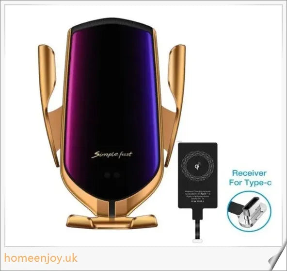 Homeenjoy UK Car Wireless Charger Phone Holder