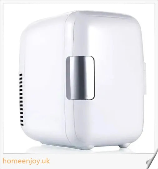 Compact 4L car refrigerator with cooling and warming capabilities, perfect for road trips and outdoor adventures