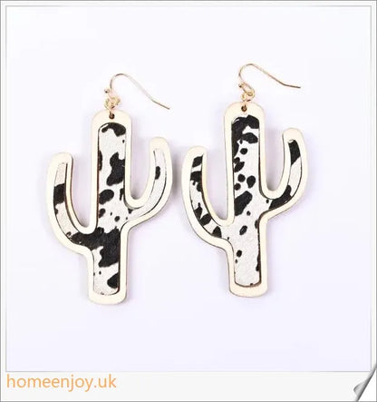 Cactus Tree Earrings - Sustainable and Unique Botanical Accessories
