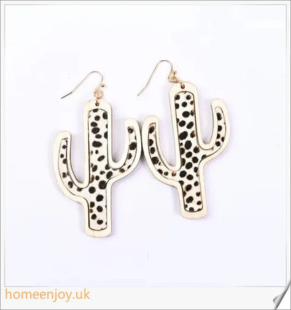 Cactus Tree Earrings - Sustainable and Unique Botanical Accessories