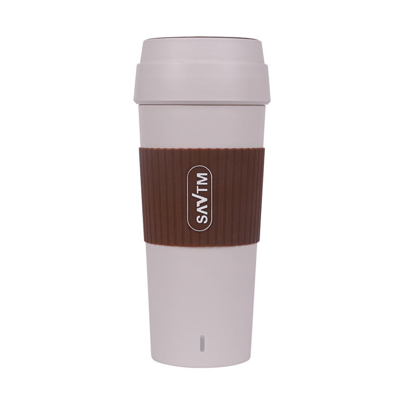 Homeenjoy UK Rapid Boiling 400ml Smart Electric Kettle Thermal Cup - BPA-Free, Portable, Premium Travel Vacuum Flask | 304 Stainless Steel Insulated Water Bottle | Leak-Proof & Luggage Friendly Design for Holiday & Commuting