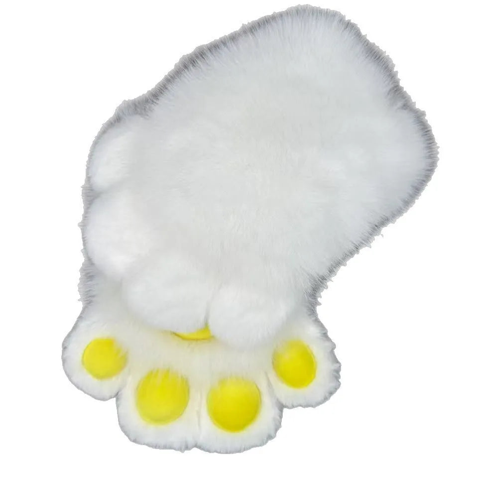 Colourful animal claw cosplay gloves in free size with nylon material and 11 colour options