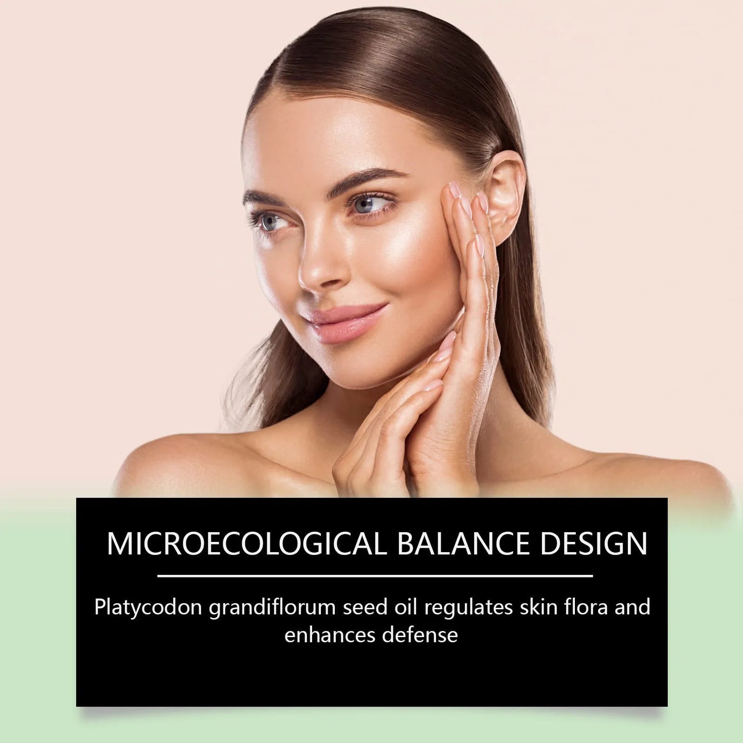 Clear gel oil cleanser tube with centella extract for oily skin cleansing