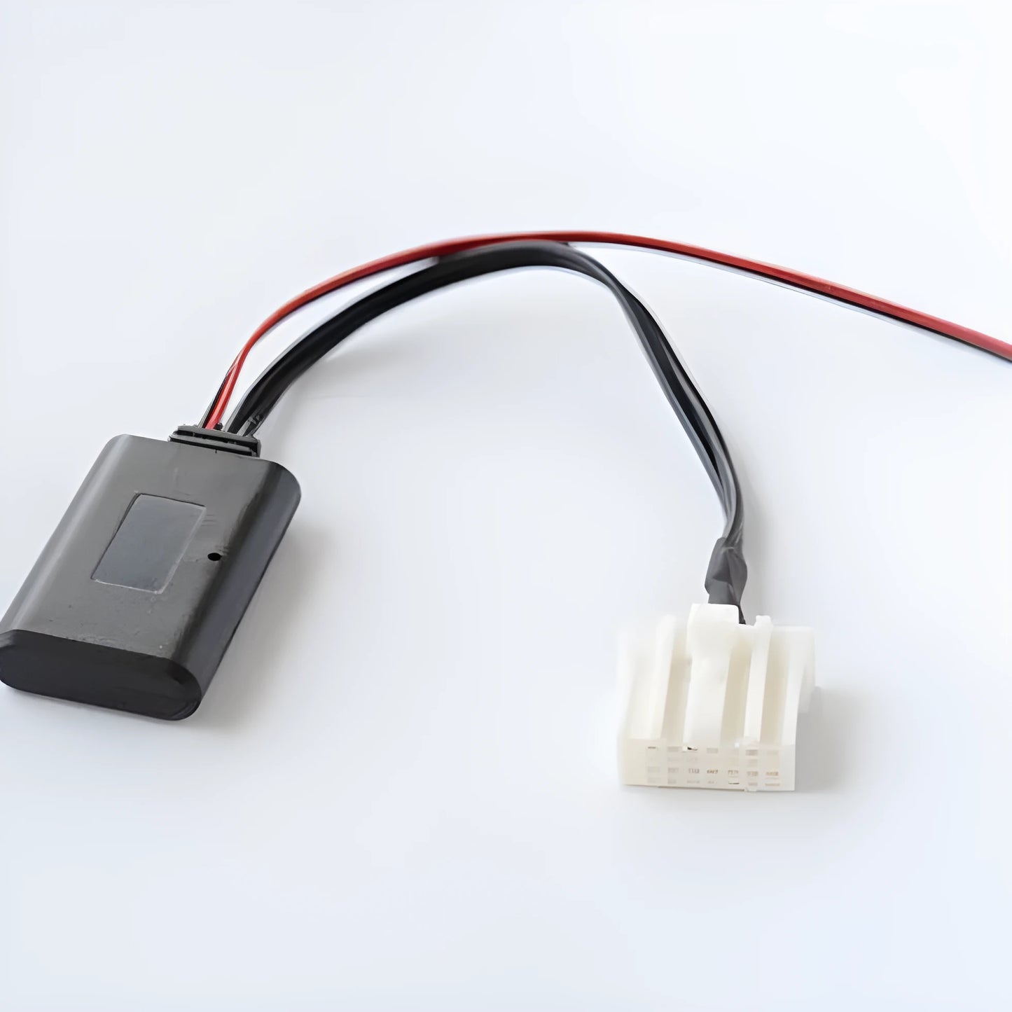 Black JieRui-BT 5908 Bluetooth audio cable for Mazda car models from 2006 onwards.