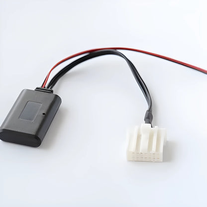 Black JieRui-BT 5908 Bluetooth audio cable for Mazda car models from 2006 onwards.