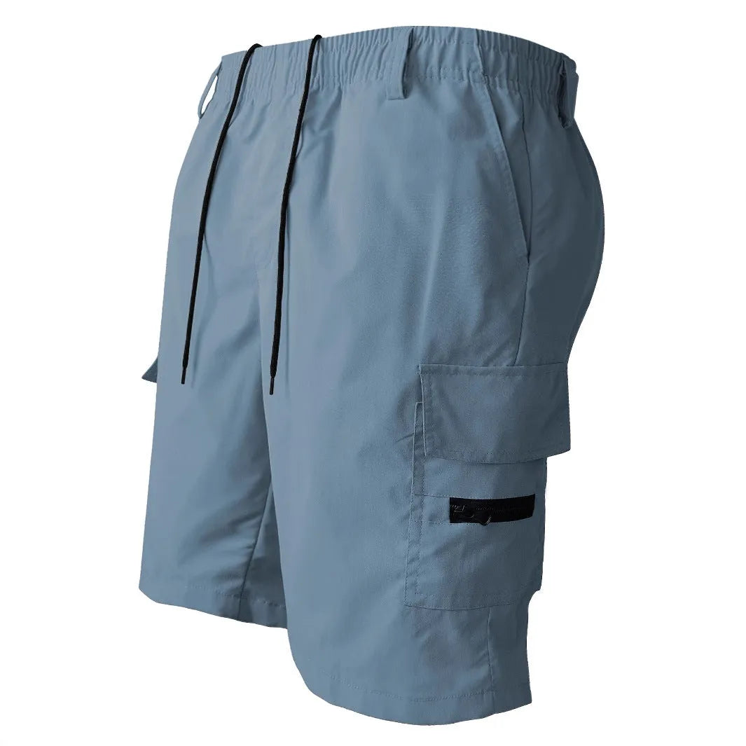 American style loose straight casual shorts in polyester fabric available in multiple colours