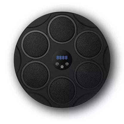 Smart Bluetooth Music Boxing Target with black coloured lights for fitness training